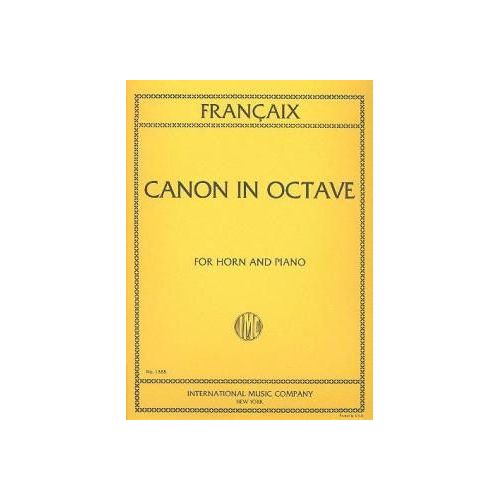 Françaix, Jean - Canon in...