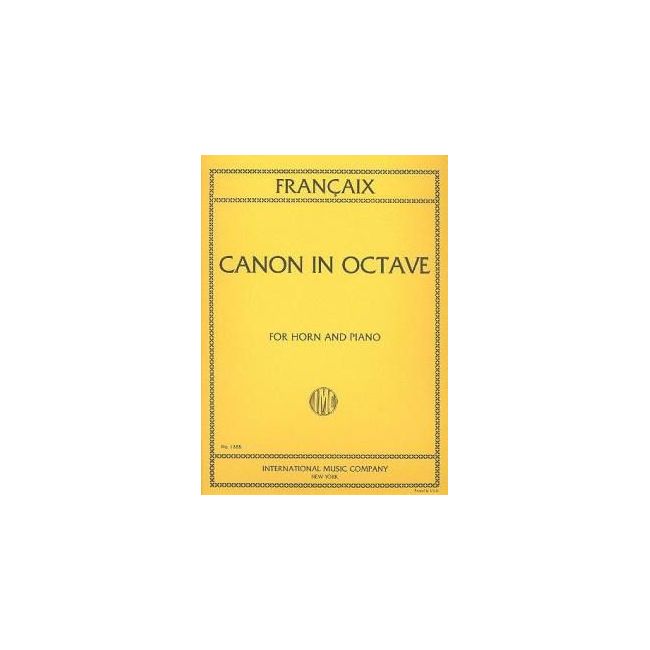 Françaix, Jean - Canon in Octave
