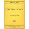 Françaix, Jean - Canon in Octave 