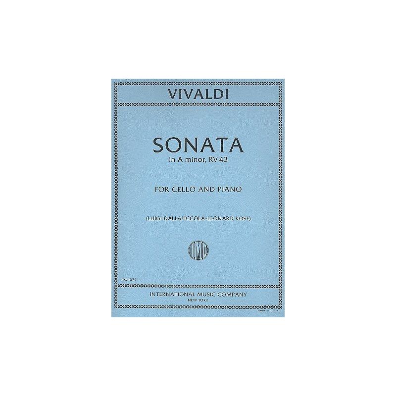 Vivaldi, Antonio - Sonata No.3 in A Minor RV 43 