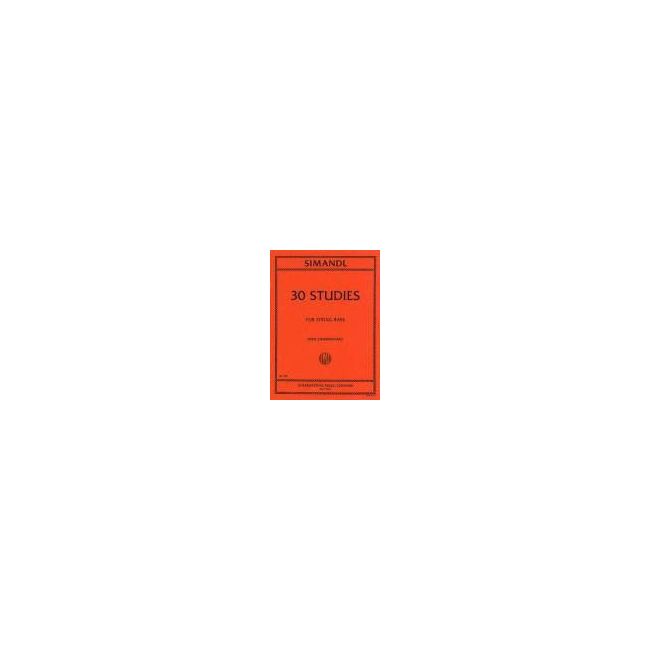 Simandl, Franz - 30 STUDIES FOR DEVELOPMENT OF TONE 