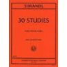 Simandl, Franz - 30 STUDIES FOR DEVELOPMENT OF TONE 