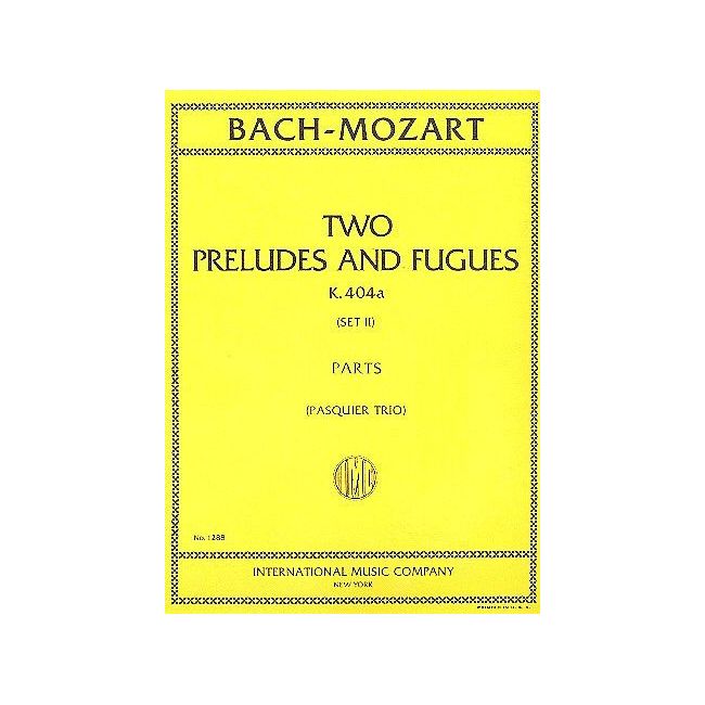 Bach & Mozart - Two Preludes and Fugues Set II