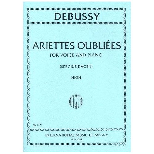 Debussy, Claude - ARIETTES...