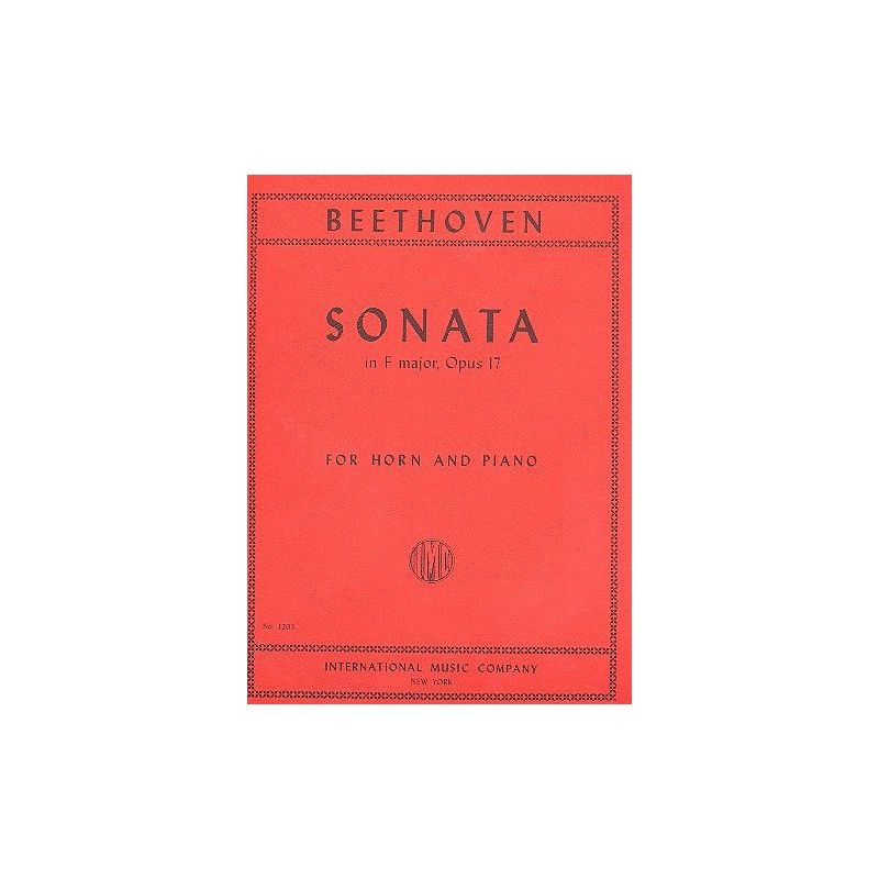 Beethoven, Ludwig van - Sonata in F major Op.17 