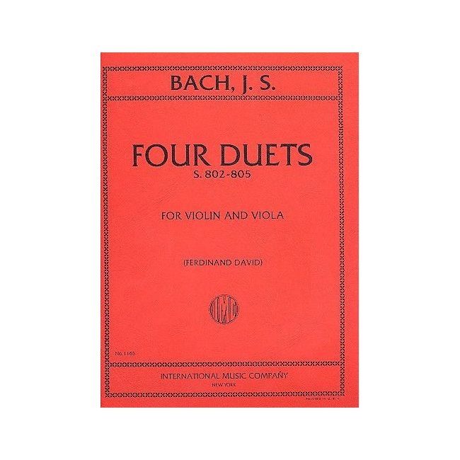 Bach, J.S - Four Duets