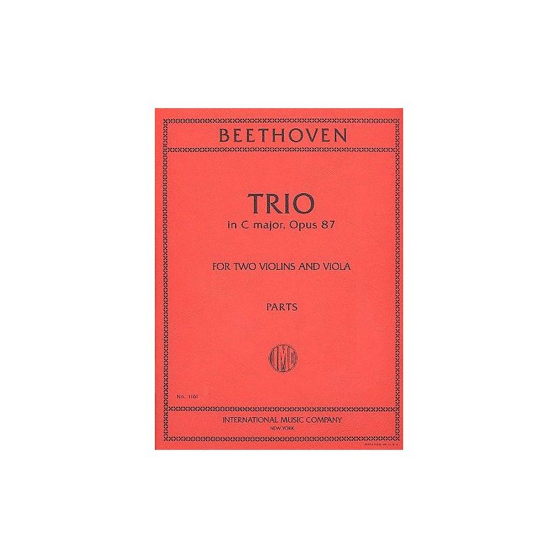Beethoven, Ludwig van - Trio in C Major Op.87 