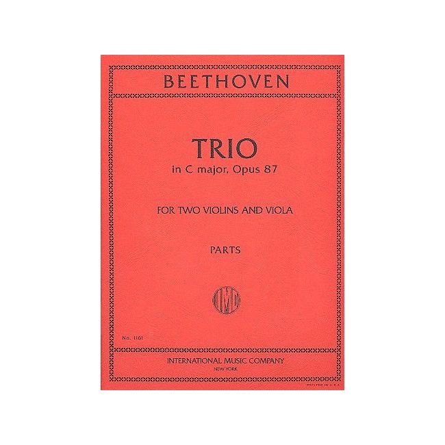 Beethoven, Ludwig van - Trio in C Major Op.87 