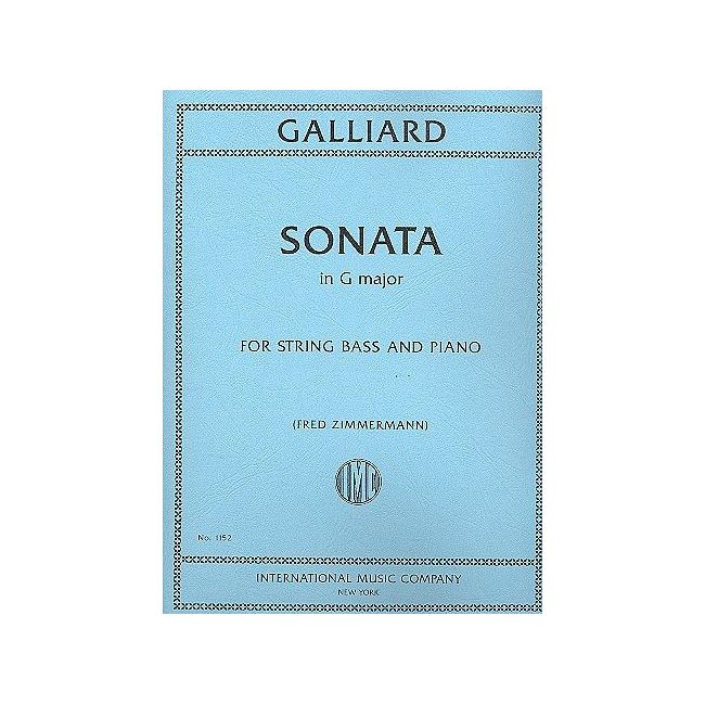 Galliard, Johann Ernst - Sonata in G major