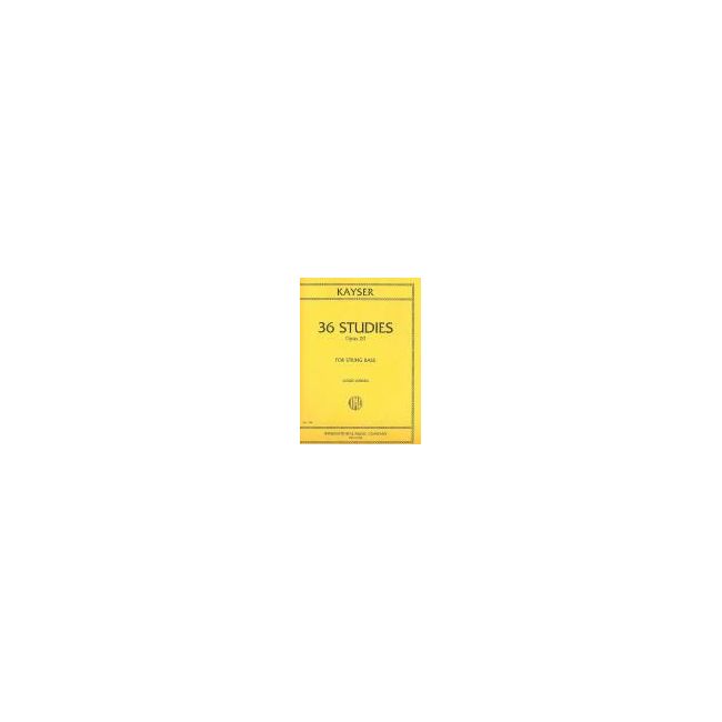 Kayser, Heinrich Ernst - 36 Studies Op.20 