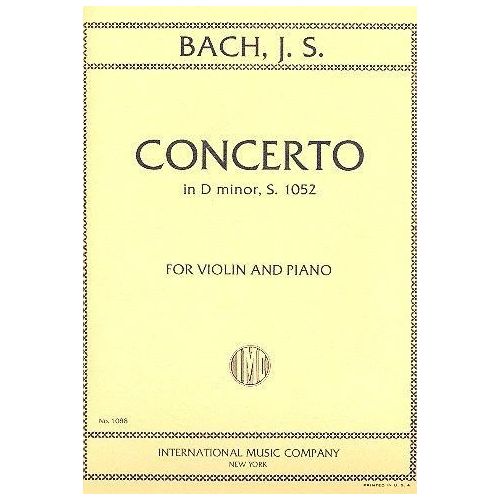 Bach, J.S - Concerto D...