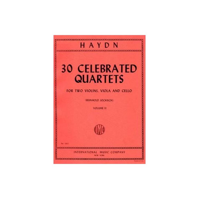 Haydn, Joseph - 30 Celebrated Quartets Vol. 2 Vol. 2