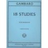Gambaro, Giovanni Baptiste - 18 STUDIES 