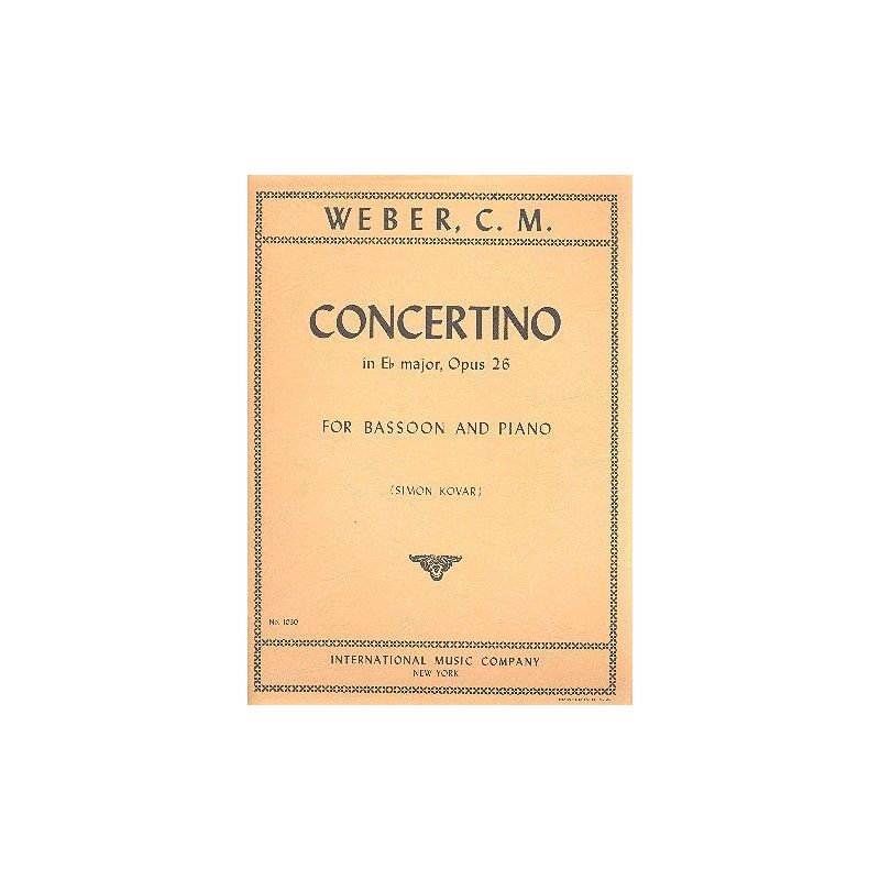Weber, Carl Maria von - Concertino in Eb major Op.26 