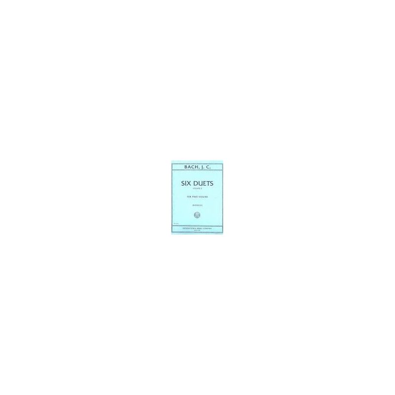 Bach, J.C - Six Duets Volume 2 