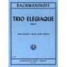 Rachmaninoff, Sergei Wassiljewitsch - Trio Elegiaque op. 9 