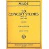 Milde, Ludwig - 50 Concert Studies Volume 1 op. 26 Vol. 1