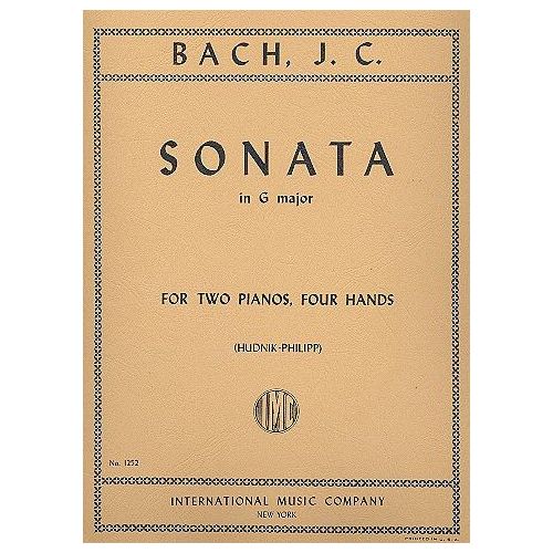 Bach, J.C - Sonata G major 