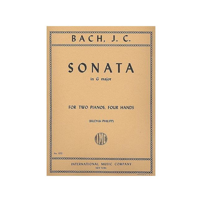 Bach, J.C - Sonata G major 