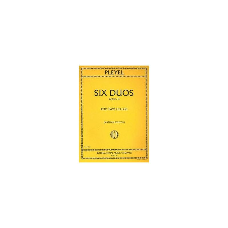 Pleyel, Ignaz Joseph - Six Duos op. 8 