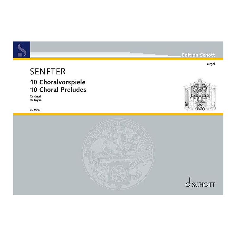 Senfter, Johanna - 10 Choral Preludes op. 70a-k 