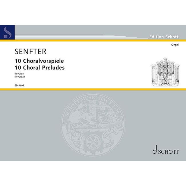 Senfter, Johanna - 10 Choral Preludes op. 70a-k 