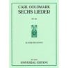 Goldmark, Carl - 6 Songs op. 46 