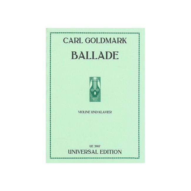 Goldmark, Carl - Ballade 