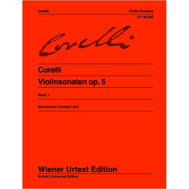 Corelli, Arcangelo - Violin Sonatas op. 5 Vol. 1