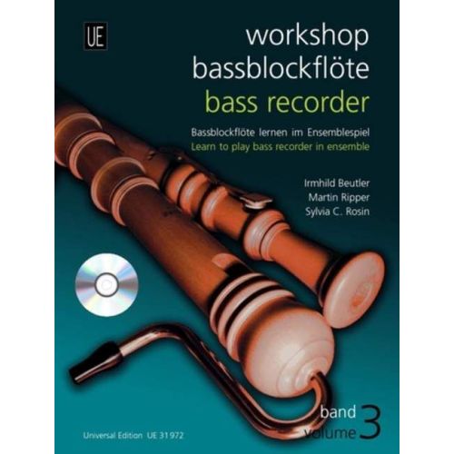 Workshop Bass Recorder 3 with CD Vol. 3