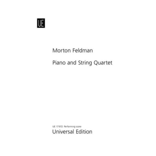 Feldman, Morton - Piano and...