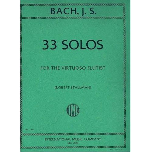 Bach, J.S - 33 Solos 