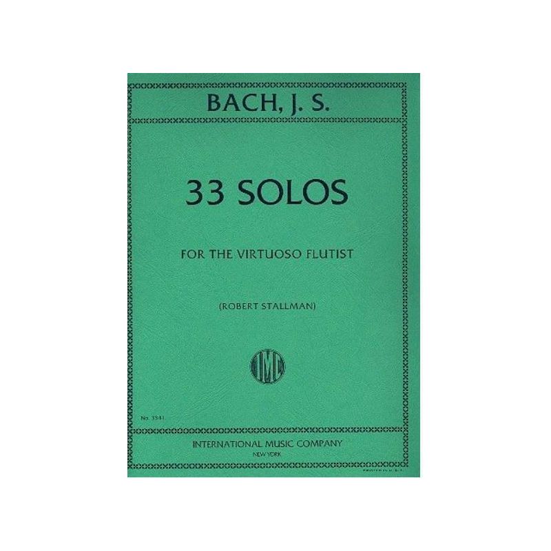 Bach, J.S - 33 Solos 