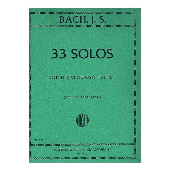 Bach, J.S - 33 Solos 