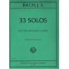 Bach, J.S - 33 Solos 