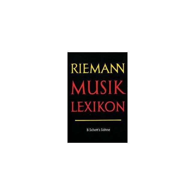 Riemann Musiklexikon Vol. 1