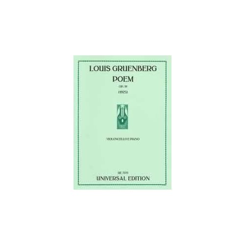 Gruenberg, Louis - Poem op....
