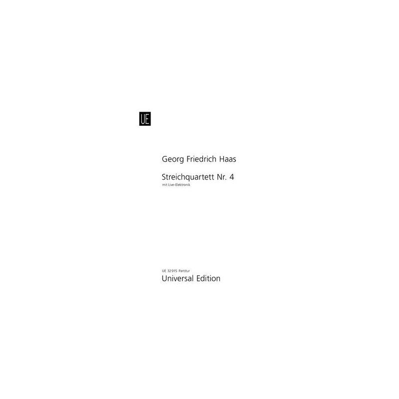 Haas, Georg Friedrich - String Quartet No.4 