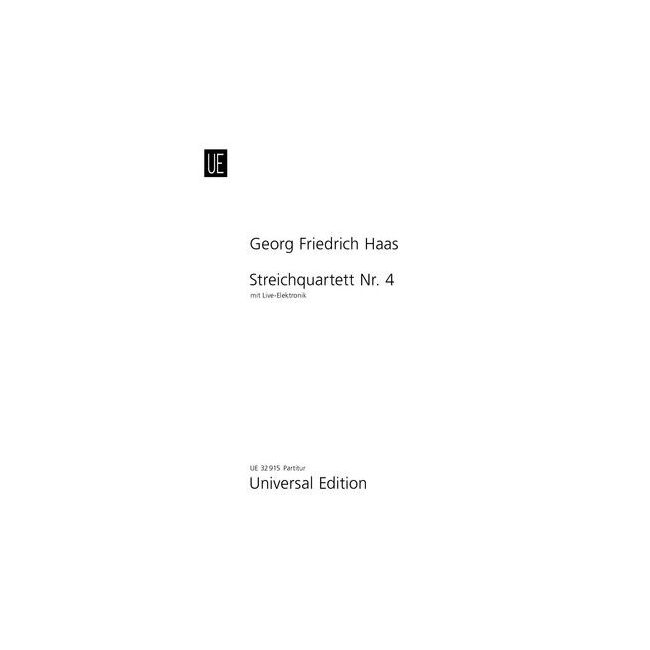 Haas, Georg Friedrich - String Quartet No.4
