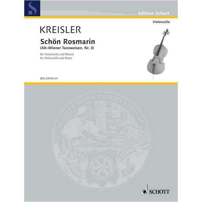 Kreisler, Fritz - Schön Rosmarin No. 12