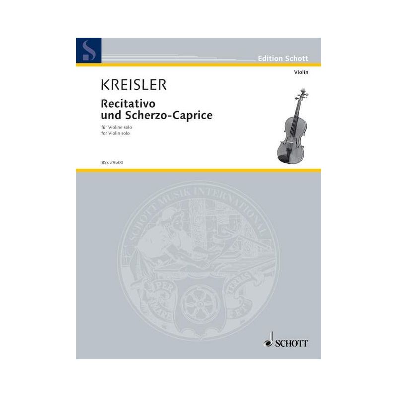 Kreisler, Fritz - Recitativo and Scherzo-Caprice op. 6 No. 4