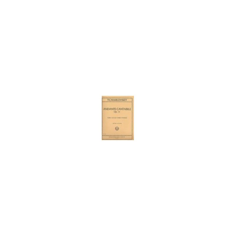 Tchaikovsky, Peter Iljitsch - Andante Cantabile op. 11 