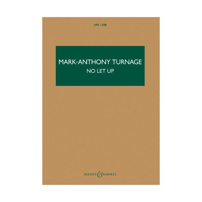 Turnage, Mark-Anthony - No Let Up HPS 1398
