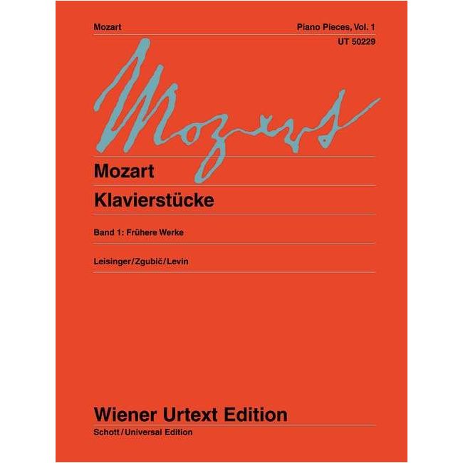 Mozart, Wolfgang Amadeus - Piano Pieces Vol. 1