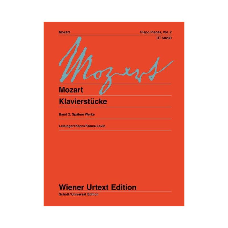 Mozart, Wolfgang Amadeus - Piano Pieces Vol. 2