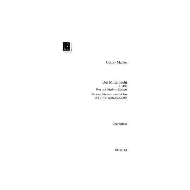 Mahler, Gustav - Um Mitternacht 
