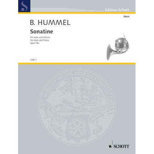Hummel, Bertold - Sonatina...