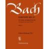 Bach, J.S - Cantata BWV 21 I had great heaviness of heart BWV 21 