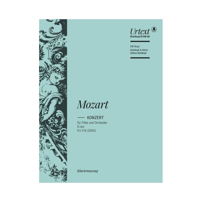 Mozart, Wolfgang Amadeus - Flute Concerto [No. 2] in D major K. 314 (285d) KV 314 (285d) 