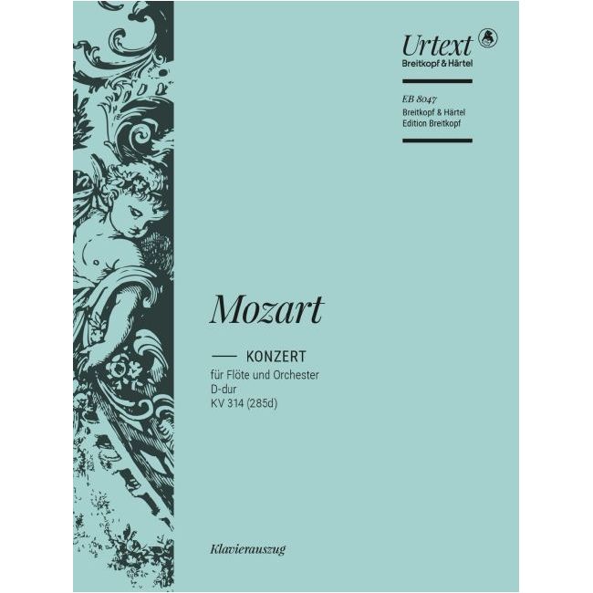 Mozart, Wolfgang Amadeus - Flute Concerto [No. 2] in D major K. 314 (285d) KV 314 (285d) 